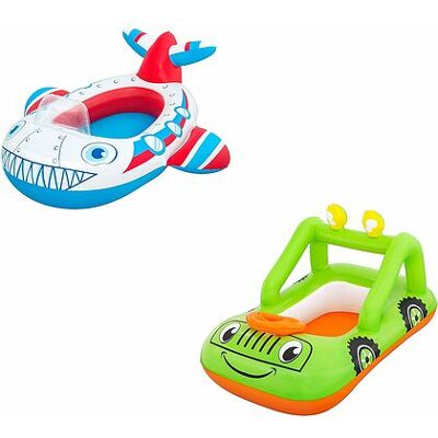 Bestway - Canottino gonfiabile per bambini Lil' Navigator (fantasie as Bestway - Canottino gonfiabile per bambini Lil' Navigator (fantasie as