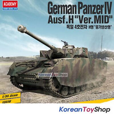 Academy - Carro Armato GERMAN PZ.KPFW. IV AUSF.H "VER. MID" 1/35 (AC13 Academy - Carro Armato GERMAN PZ.KPFW. IV AUSF.H "VER. MID" 1/35 (AC13