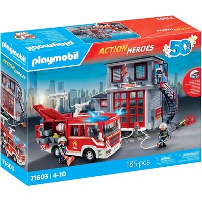Playmobil - Mega Set dei Vigili del Fuoco (71603) Playmobil - Mega Set dei Vigili del Fuoco (71603)