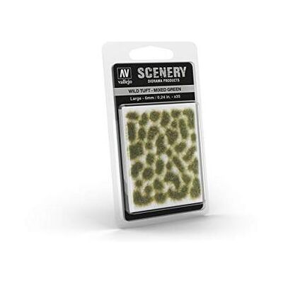 Vallejo - Tuft Wild Sc416 Mixed Green Large Vallejo - Tuft Wild Sc416 Mixed Green Large