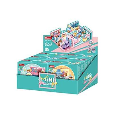 Sluban - Costruzioni Girl Home 6in1 Displ. 6 757 Sluban - Costruzioni Girl Home 6in1 Displ. 6 757