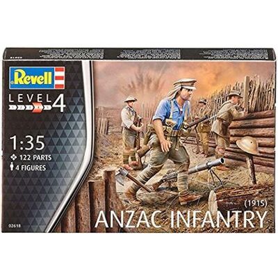 Revell - ANZAC Infantry (1915) 1:35 (RV02618) Revell - ANZAC Infantry (1915) 1:35 (RV02618)