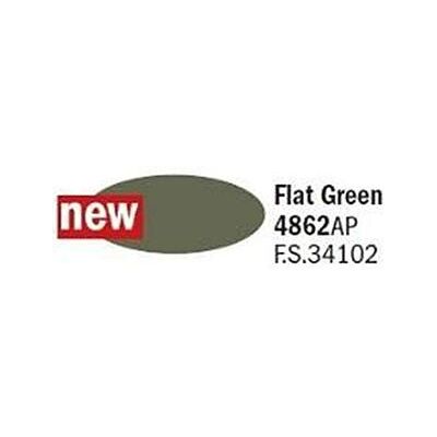 Italeri - Boccetta colore 20 ml Flat Green Italeri - Boccetta colore 20 ml Flat Green