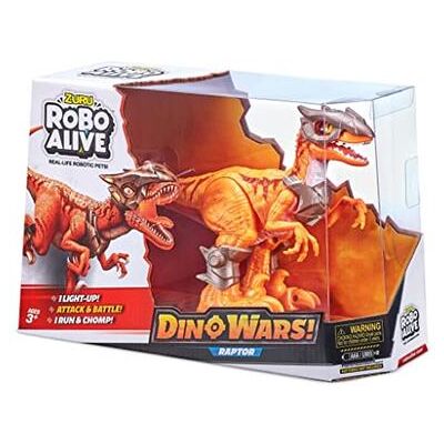 Zuru - Dino Wars S1 Raptor Con Movimento Realistico, Luci E Suoni Zuru - Dino Wars S1 Raptor Con Movimento Realistico, Luci E Suoni