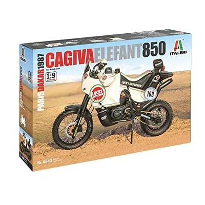 Italeri - 1/9 Cagiva Elephant 850 Paris-Dakar 1987 (IT4643) Italeri - 1/9 Cagiva Elephant 850 Paris-Dakar 1987 (IT4643)