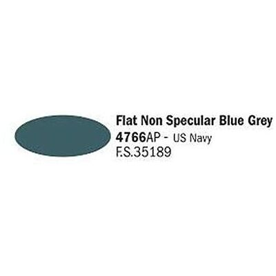 Italeri - Boccetta colore 20 ml Flat Non Specular Blue Grey Italeri - Boccetta colore 20 ml Flat Non Specular Blue Grey