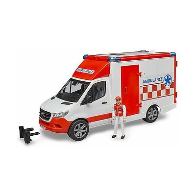 Bruder - Ambulanza MB Sprinter con autista (02676) Bruder - Ambulanza MB Sprinter con autista (02676)