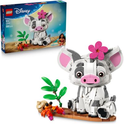 Lego - Disney Vaiana 43292 Pua Action Figure, Maialino Giocattol Lego - Disney Vaiana 43292 Pua Action Figure, Maialino Giocattol