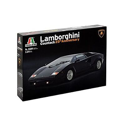 Italeri - Auto Lamborghini Countach 25 Anniversario 1/24 (IT3684) Italeri - Auto Lamborghini Countach 25 Anniversario 1/24 (IT3684)