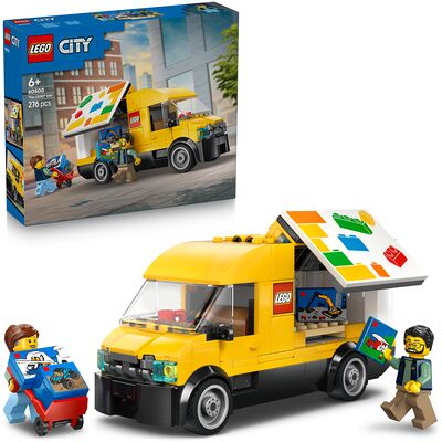 Lego - City 60500 Furgone Giocattolo, Camion per Consegne co Lego - City 60500 Furgone Giocattolo, Camion per Consegne co