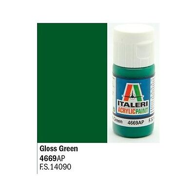 Italeri - Colore verde gloss green (4669AP) Italeri - Colore verde gloss green (4669AP)