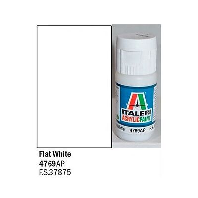 Italeri - Colore Bianco Flat White (4769AP) Italeri - Colore Bianco Flat White (4769AP)