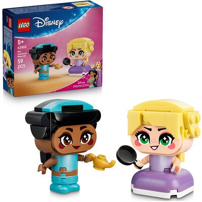 Lego - Disney Princess 43303 Mini-Jasmine e Mini-Rapunzel, Perso Lego - Disney Princess 43303 Mini-Jasmine e Mini-Rapunzel, Perso