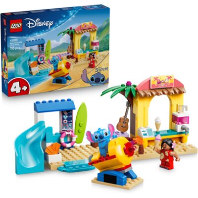 Lego - Disney 43280 Divertimento in Spiaggia con Lilo e Stitch, Lego - Disney 43280 Divertimento in Spiaggia con Lilo e Stitch,