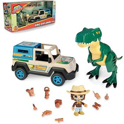 Famosa - Dino Adventure Explorer 4x4 Actione Heroes Famosa - Dino Adventure Explorer 4x4 Actione Heroes
