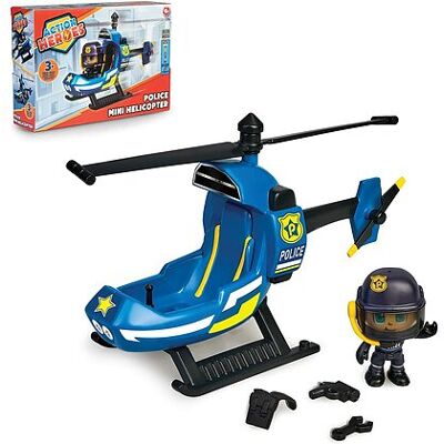 Famosa - Elicottero Action Heroes Polizia Mini (ACN08010) Famosa - Elicottero Action Heroes Polizia Mini (ACN08010)