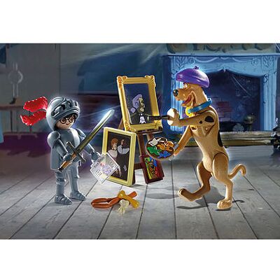 Playmobil - Scooby-Doo! L'assalto Del Black Knight (70709) Playmobil - Scooby-Doo! L'assalto Del Black Knight (70709)