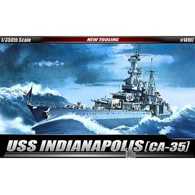 Kit Modellini Nave USS Indianapolis (CA-35) - Scala 1/350 Kit Modellini Nave USS Indianapolis (CA-35) - Scala 1/350
