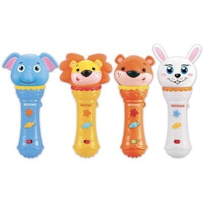 Bontempi - Baby Microfono Karaoke (Animali Assortiti) Bontempi - Baby Microfono Karaoke (Animali Assortiti)