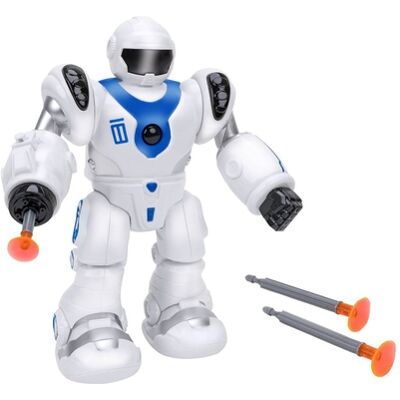 Globo - Robot B/O Camminante C/Luci/Suoni/Proiettili (40764) Globo - Robot B/O Camminante C/Luci/Suoni/Proiettili (40764)