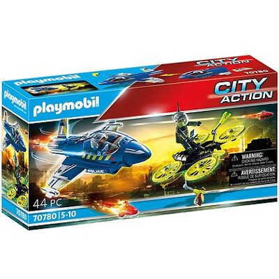 Playmobil - Jet Della Polizia e Drone (70780) Playmobil - Jet Della Polizia e Drone (70780)