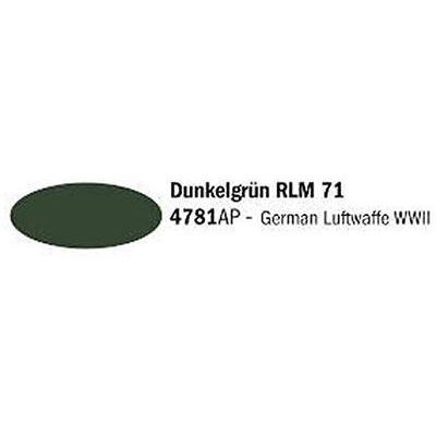 Italeri - Boccetta colore 20 ml Dunkelgrün Rlm 71 Italeri - Boccetta colore 20 ml Dunkelgrün Rlm 71