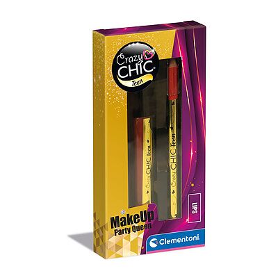Clementoni - Crazy Chic Teen - Lipgloss & Matita Queen Clementoni - Crazy Chic Teen - Lipgloss & Matita Queen
