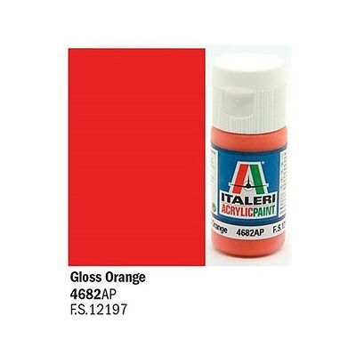 Italeri - Colore Arancione Gloss Orange 20 ml (4682AP) Italeri - Colore Arancione Gloss Orange 20 ml (4682AP)