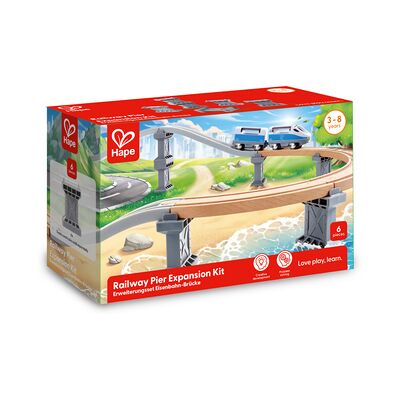 Hape - Kit espansione Binari elevati (E3875) Hape - Kit espansione Binari elevati (E3875)