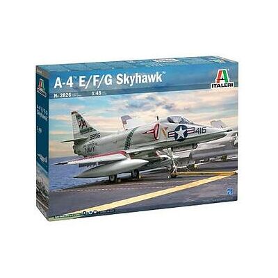Italeri - Aereo A-4E/F/G Skyhawk in scala 1:48 (IT2826) Italeri - Aereo A-4E/F/G Skyhawk in scala 1:48 (IT2826)