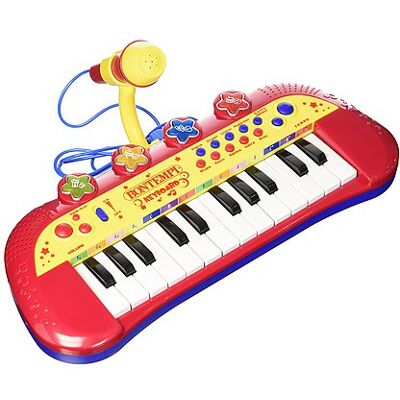 Bontempi - Tastiera Elettronica 24 tasti con microfono ( 12 2931) Bontempi - Tastiera Elettronica 24 tasti con microfono ( 12 2931)