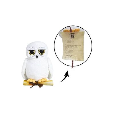 PTS - Peluche Harry Potter Edvige con Lettera 18cm PTS - Peluche Harry Potter Edvige con Lettera 18cm