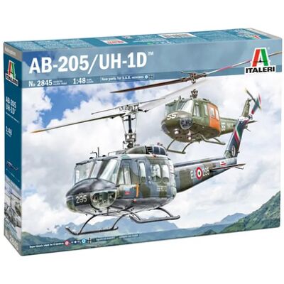 Italeri - Elicottero Agusta-Bell AB-205 scala 1/48 Italeri - Elicottero Agusta-Bell AB-205 scala 1/48