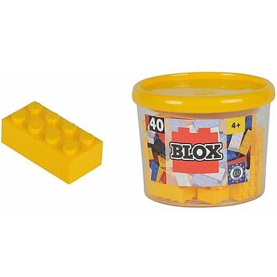 Simba - Blox Mattoncini Giallo 40 pezzi (104118857) Simba - Blox Mattoncini Giallo 40 pezzi (104118857)