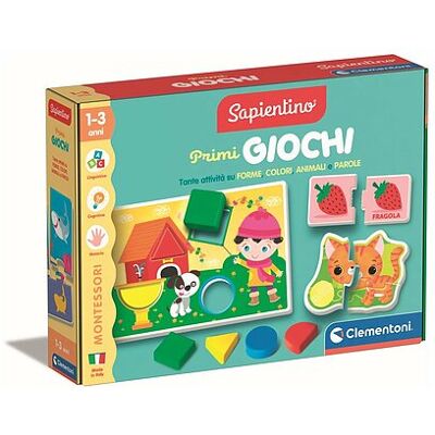 Clementoni - Montessori - Primi Giochi (16857) Clementoni - Montessori - Primi Giochi (16857)