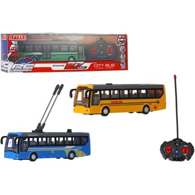 Globo - Autobus R/C 27mhz 7f Con Luci/Pacco Batteria 3 Col Globo - Autobus R/C 27mhz 7f Con Luci/Pacco Batteria 3 Col