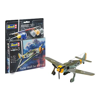 Revell - Aereo Focke Wulf Fw190 F-8 1/72 (RV63898) Revell - Aereo Focke Wulf Fw190 F-8 1/72 (RV63898)