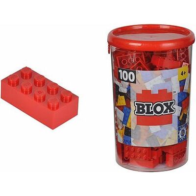 Simba - Blox Mattoncini Rosso 100 pezzi (104118905) Simba - Blox Mattoncini Rosso 100 pezzi (104118905)