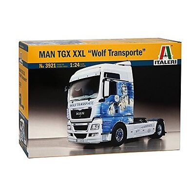 Italeri - Camion Man TGX XXL Wolf Transporte Include Super Decal 1/24 Italeri - Camion Man TGX XXL Wolf Transporte Include Super Decal 1/24