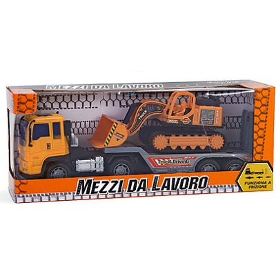 Globo - Camion Con Ruspa (36935) Globo - Camion Con Ruspa (36935)