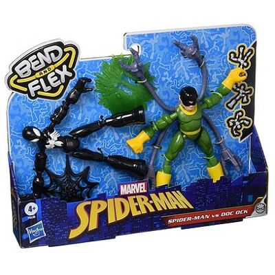 Hasbro - SPD Bend And Flex Spider Man VS Doc OCK Hasbro - SPD Bend And Flex Spider Man VS Doc OCK