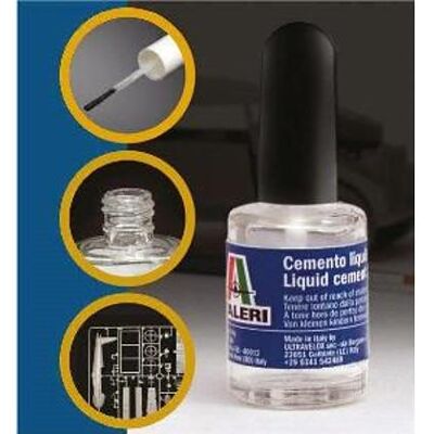 Italeri - Cemento Liquido per Plastica 15 ml (IT3989P) Italeri - Cemento Liquido per Plastica 15 ml (IT3989P)