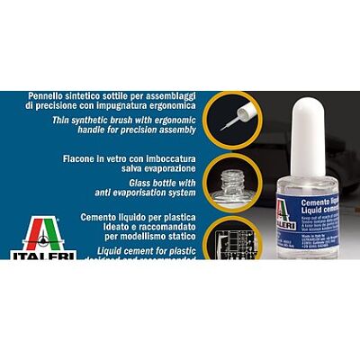 Italeri - Colla liquida per plastica (3990P) Italeri - Colla liquida per plastica (3990P)