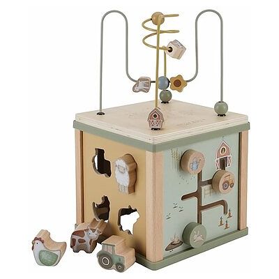 Little Dutch - Activity Cube - Cubo Multiattività Little Farm Little Dutch - Activity Cube - Cubo Multiattività Little Farm