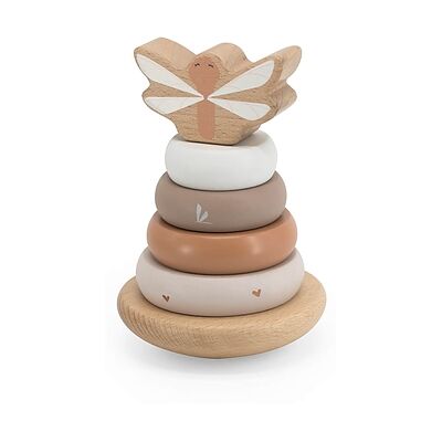 Jolland Van Kolfshoten Balance - Anelli impilabili - Giocattoli in legno Jolland Van Kolfshoten Balance - Anelli impilabili - Giocattoli in legno