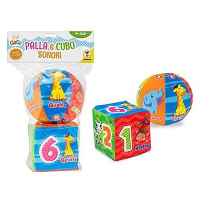 Teorema - Palla E Cubo Morbidosi Con Sonaglio Teorema - Palla E Cubo Morbidosi Con Sonaglio