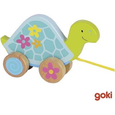 Goki - Tartaruga Trainabile Legno (54914) Goki - Tartaruga Trainabile Legno (54914)