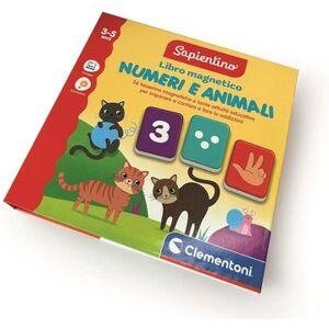 Clementoni - Libro Magnetico Numeri e Animali (16493) Clementoni - Libro Magnetico Numeri e Animali (16493)