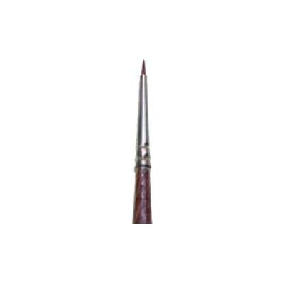 Italeri - 0/10 Synthetic Round Brush With Brown Tip Italeri - 0/10 Synthetic Round Brush With Brown Tip