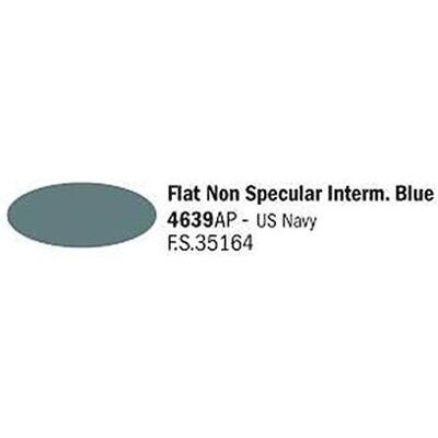 Italeri - Boccetta colore 20 ml Flat Non Specular Intermed. Blue Italeri - Boccetta colore 20 ml Flat Non Specular Intermed. Blue